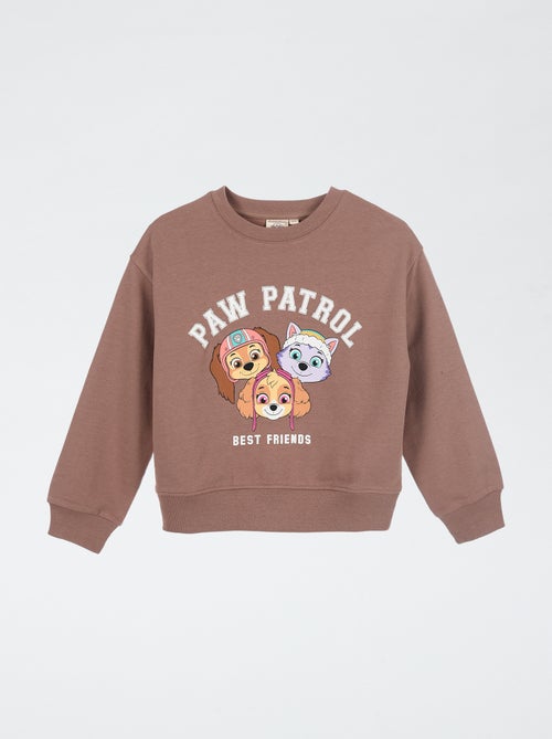 Sweat Patrulha Pata de manga comprida - Kiabi