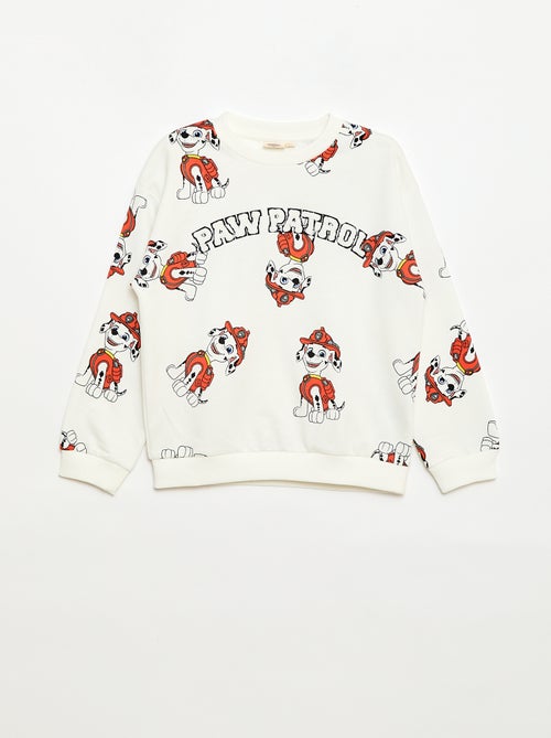 Sweat 'Patrulha Pata' em French Terry - Kiabi