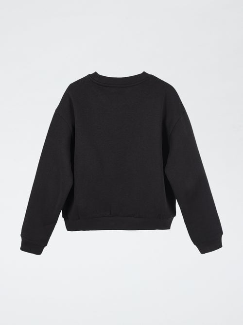 Sweat 'Pokémon' 'Noctali' em moletom cardado macio e quente - Kiabi