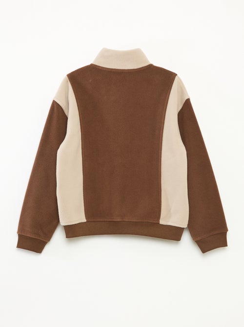 Sweat polar folgado - Kiabi