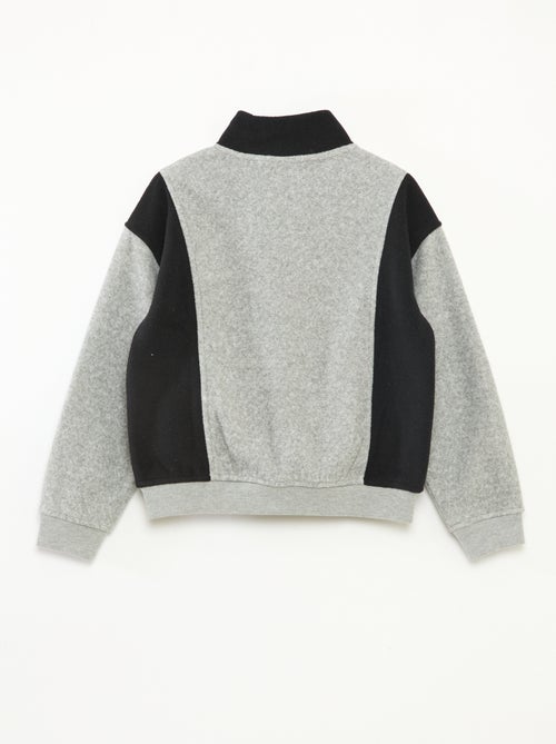 Sweat polar folgado - Kiabi