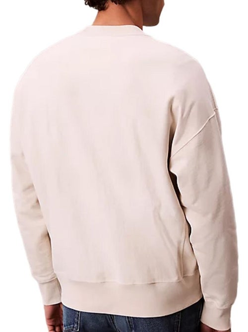 Sweat premium bege calvin klein jeans para homem - Kiabi Sweat premium bege calvin klein jeans para homem - Kiabi