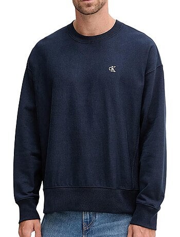 Sweat Premium Bege Calvin Klein Jeans para Homem