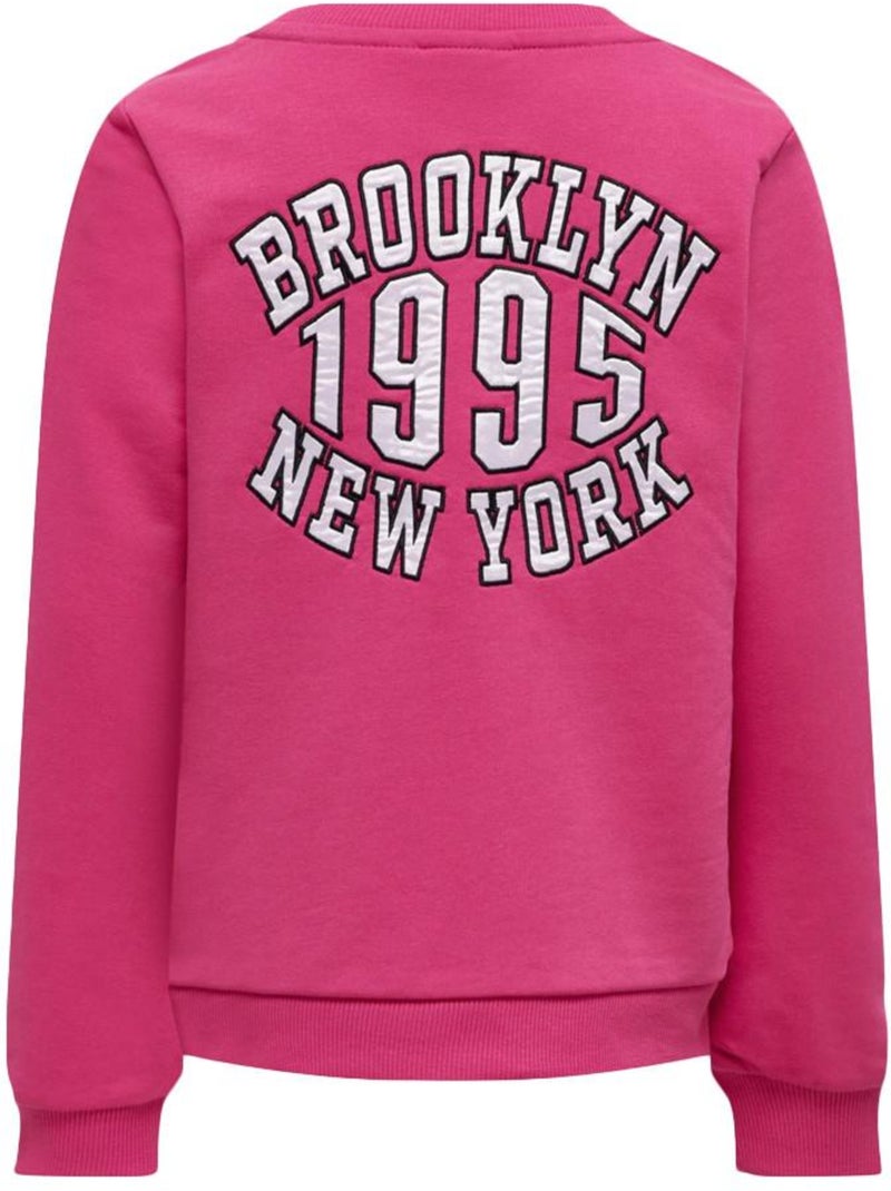 Sweat Rosa para Menina ONLY Kids Jalene Rosa - Kiabi