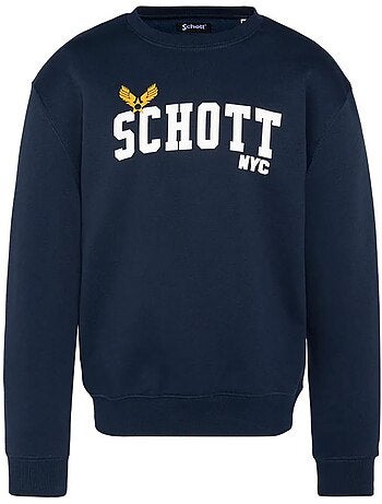 Sweat Schott Heat Marine para Homem