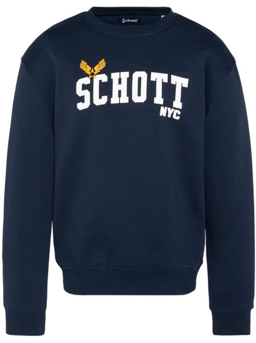 Sweat schott heat marine para homem - Kiabi Sweat schott heat marine para homem - Kiabi