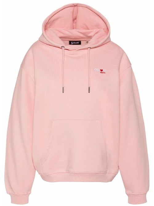 Sweat Schott para Mulher Rosa SWHBRODEDW - Kiabi Sweat Schott para Mulher Rosa SWHBRODEDW - Kiabi