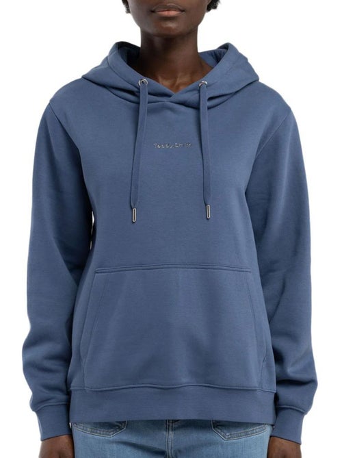 Sweat solene azul-marinho teddy smith para mulher - Kiabi Sweat solene azul-marinho teddy smith para mulher - Kiabi