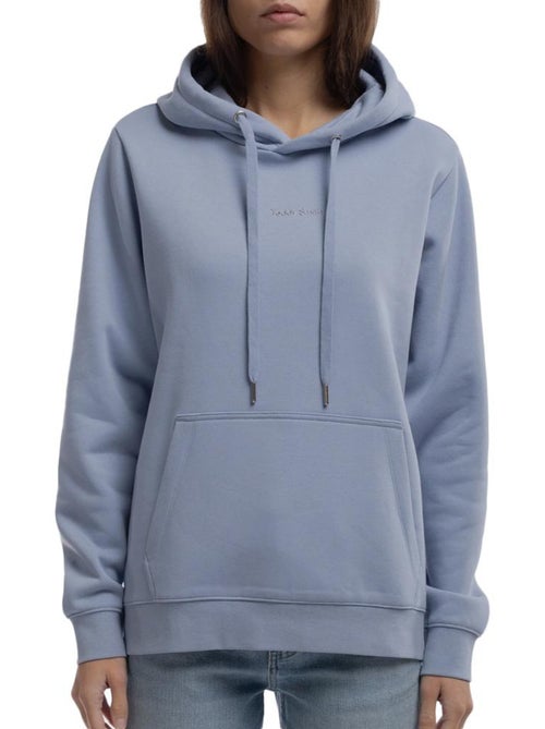 Sweat Solene Teddy Smith para Mulher Azul/Malva Escuro - Kiabi Sweat Solene Teddy Smith para Mulher Azul/Malva Escuro - Kiabi