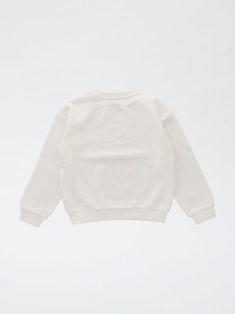 Sweat 'The Rolling Stones' gola redonda Branco - Kiabi