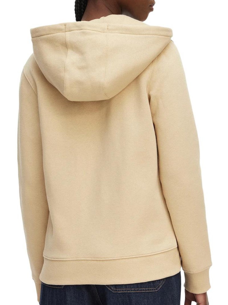 Sweat Tommy Hilfiger Bege de Mulher com Bandeira Bege - Kiabi