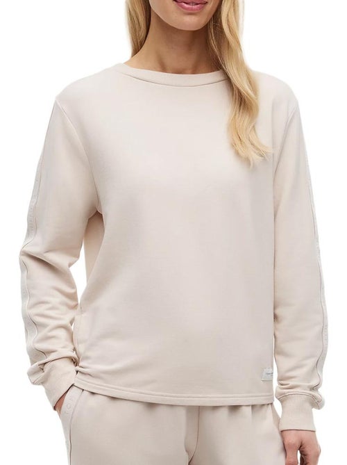 Sweat tommy hilfiger bege de mulher track - Kiabi
