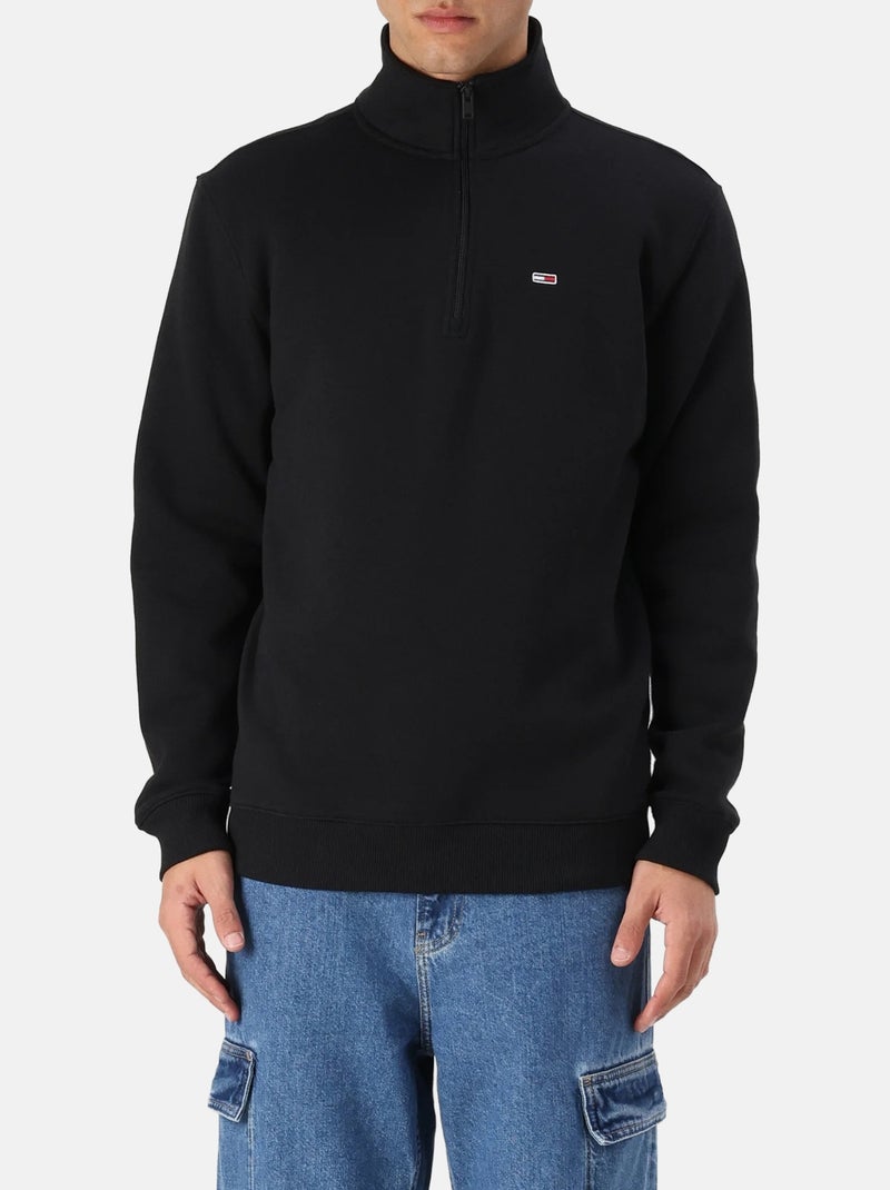 Sweat tommy hilfiger de homem em polar preto Preto - Kiabi