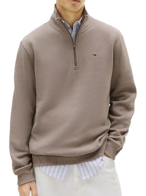 Sweat tommy hilfiger de lã cinzento para homem - Kiabi Sweat tommy hilfiger de lã cinzento para homem - Kiabi