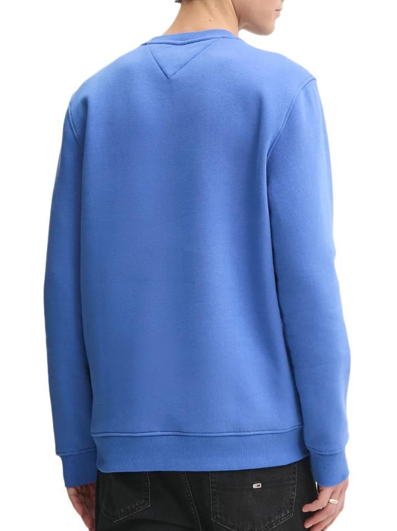 Sweat Tommy Hilfiger Linear Crew Azul para Homem Azul - Kiabi