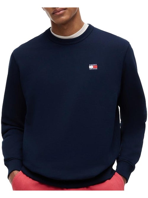 Sweat tommy hilfiger marine para homem com crachá - Kiabi Sweat tommy hilfiger marine para homem com crachá - Kiabi