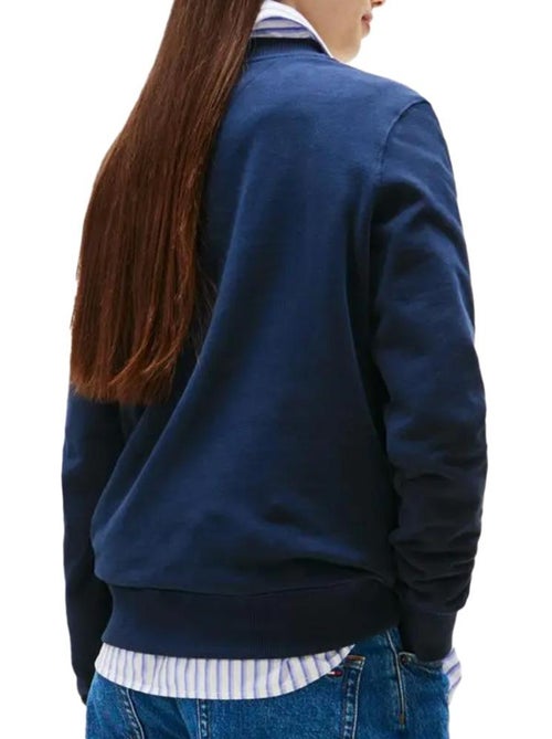 Sweat Tommy Hilfiger Marine para Mulher 21960 - Kiabi