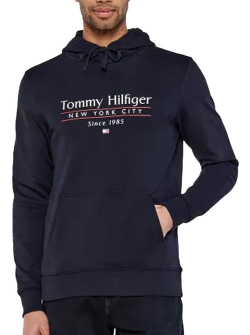 Sweat tommy hilfiger masculino marine com logótipo central - Kiabi Sweat tommy hilfiger masculino marine com logótipo central - Kiabi