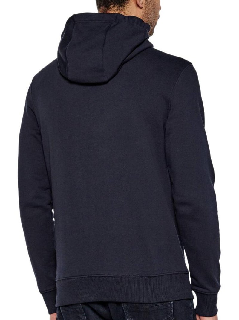 Sweat Tommy Hilfiger Masculino Marine com Logótipo Central Azul-marinho - Kiabi