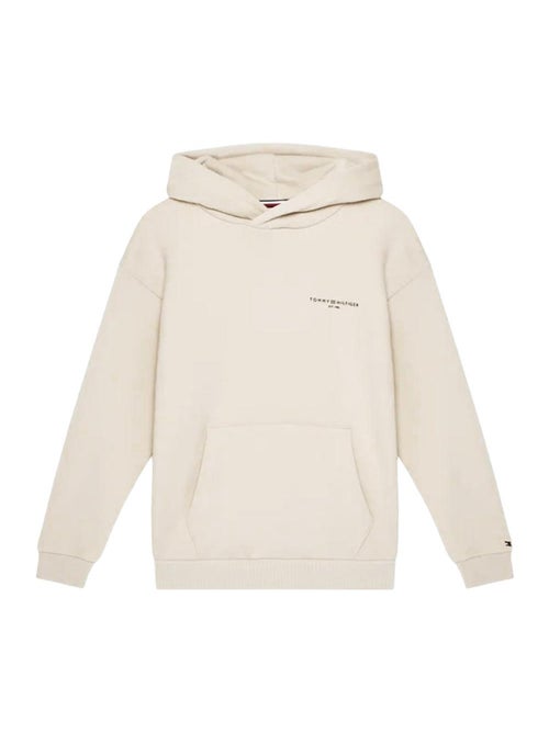 Sweat Tommy Hilfiger Mini Corp Hoodie Cru para Rapaz - Kiabi Sweat Tommy Hilfiger Mini Corp Hoodie Cru para Rapaz - Kiabi