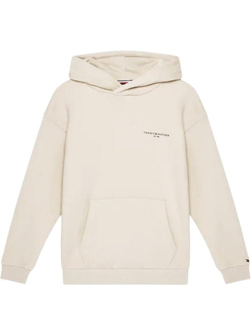 Sweat Tommy Hilfiger Mini Corp Hoodie Cru para Rapaz - Kiabi Sweat Tommy Hilfiger Mini Corp Hoodie Cru para Rapaz - Kiabi