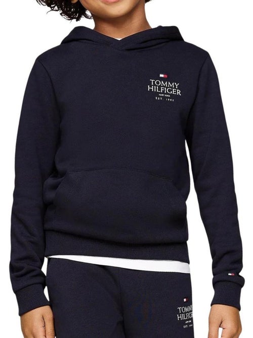 Sweat Tommy Hilfiger Preto para Rapaz com Logótipo em Relevo - Kiabi Sweat Tommy Hilfiger Preto para Rapaz com Logótipo em Relevo - Kiabi