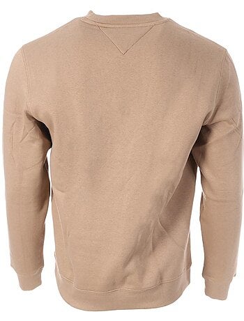 Sweat Tommy Hilfiger Reg Flag Crew Bege Violeta para Homem