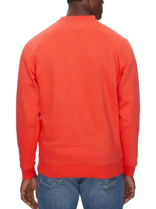 Sweat tommy hilfiger regular flag crew laranja para homem - Kiabi Sweat tommy hilfiger regular flag crew laranja para homem - Kiabi