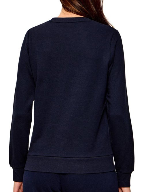 Sweat tommy hilfiger track para mulher azul-marinho - Kiabi