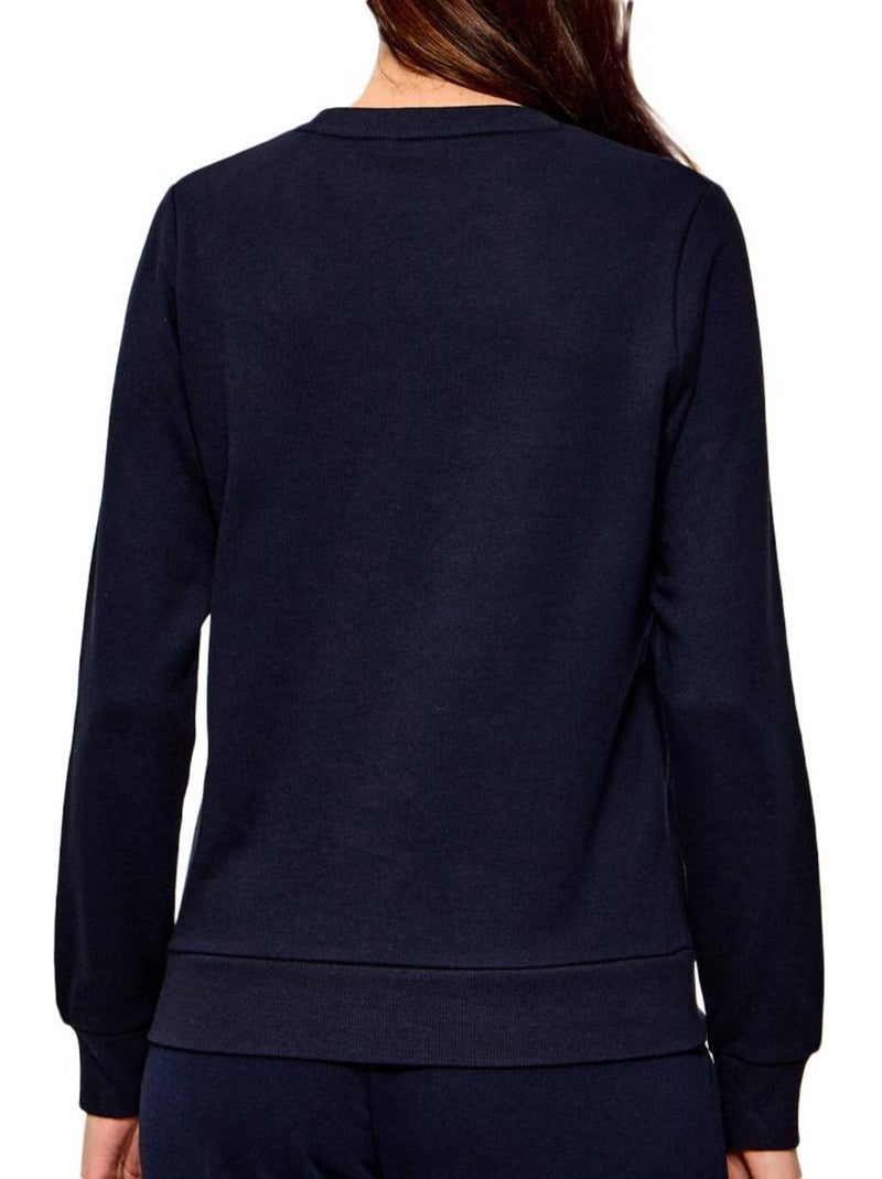 Sweat tommy hilfiger track para mulher azul-marinho Azul - Kiabi