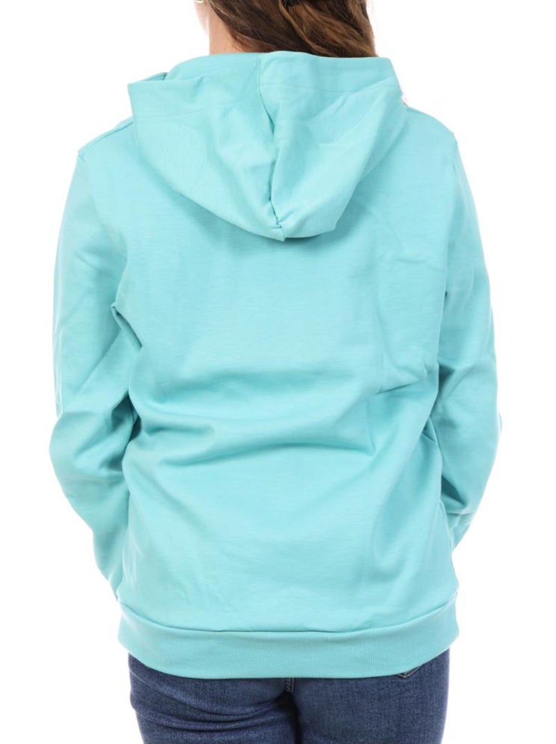 Sweat Turquesa Feminino Le Coq Sportif Spe Azul - Kiabi