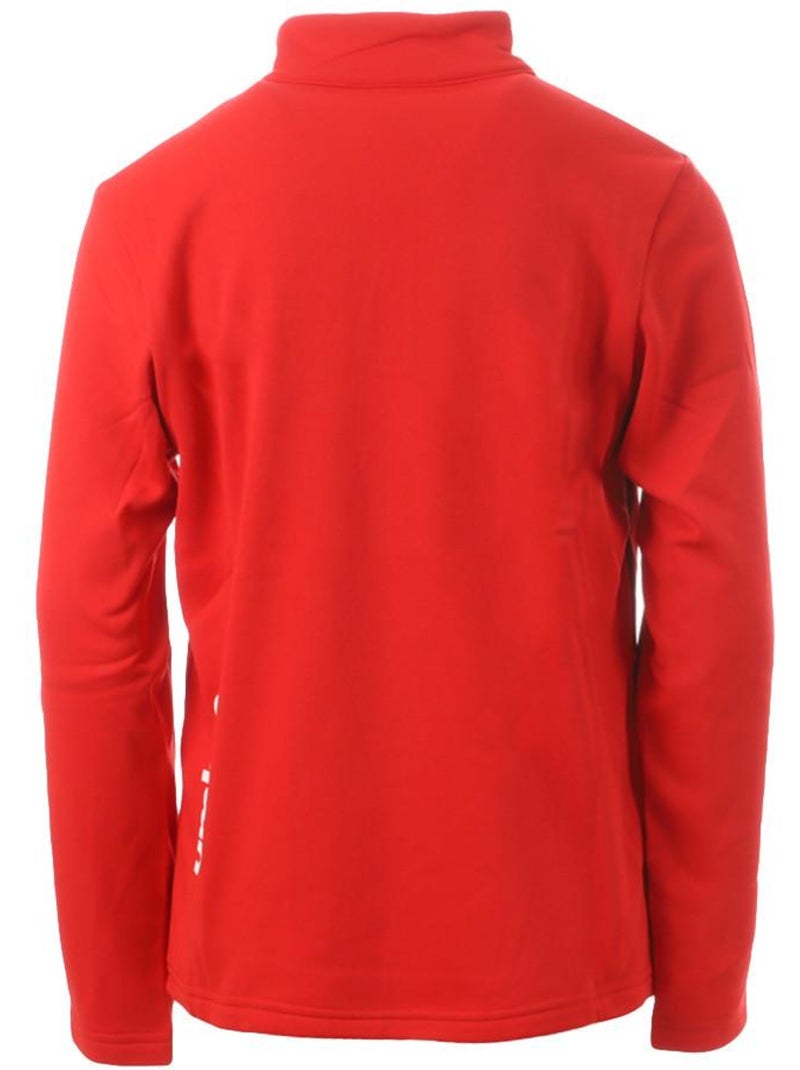 Sweat umbro 1/2 fecho vermelho para criança 570330 Vermelho - Kiabi