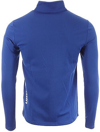 Sweat umbro meio zíper azul para homem 570330