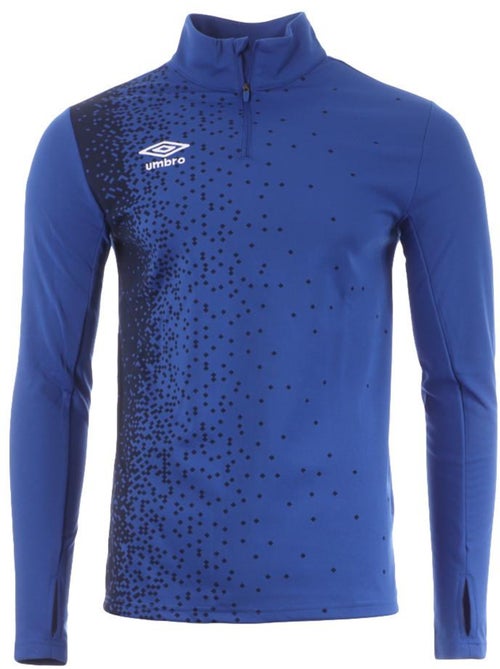 Sweat umbro meio zíper azul para homem 570330 - Kiabi