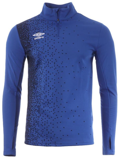 Sweat umbro meio zíper azul para homem 570330 - Kiabi