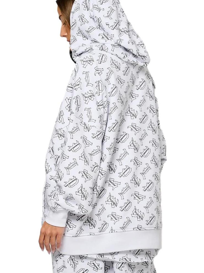 Sweat Unissexo Kaporal Volt Branco/Preto Preto - Kiabi