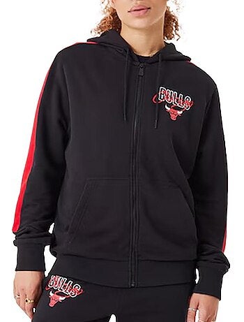 Sweat Unissexo New Era Script Preto/Vermelho