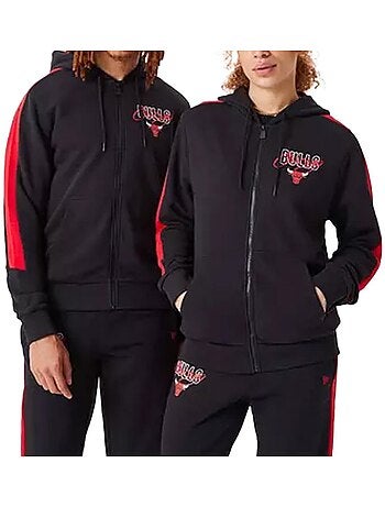 Sweat Unissexo New Era Script Preto/Vermelho