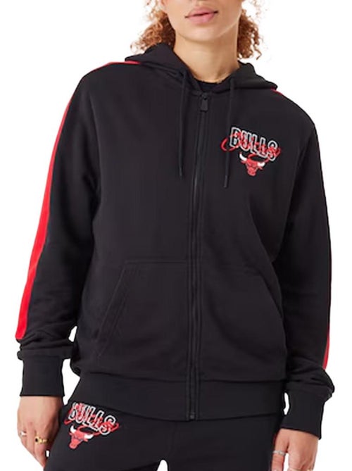 Sweat Unissexo New Era Script Preto/Vermelho - Kiabi Sweat Unissexo New Era Script Preto/Vermelho - Kiabi