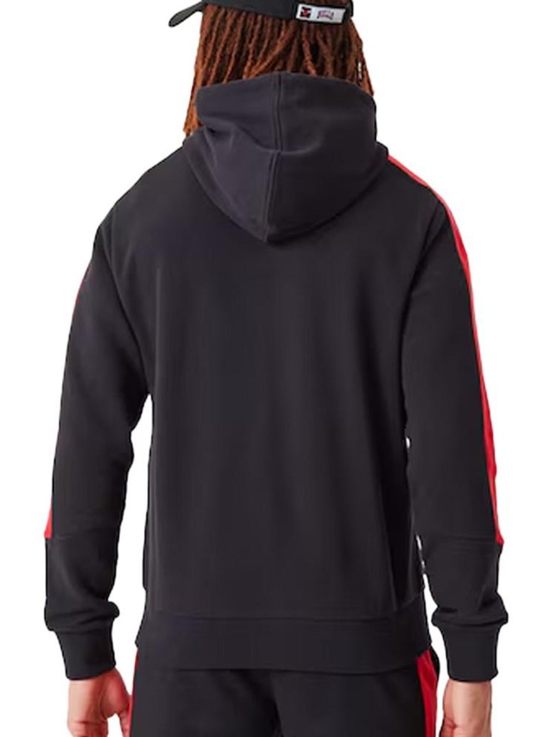 Sweat Unissexo New Era Script Preto/Vermelho Preto - Kiabi