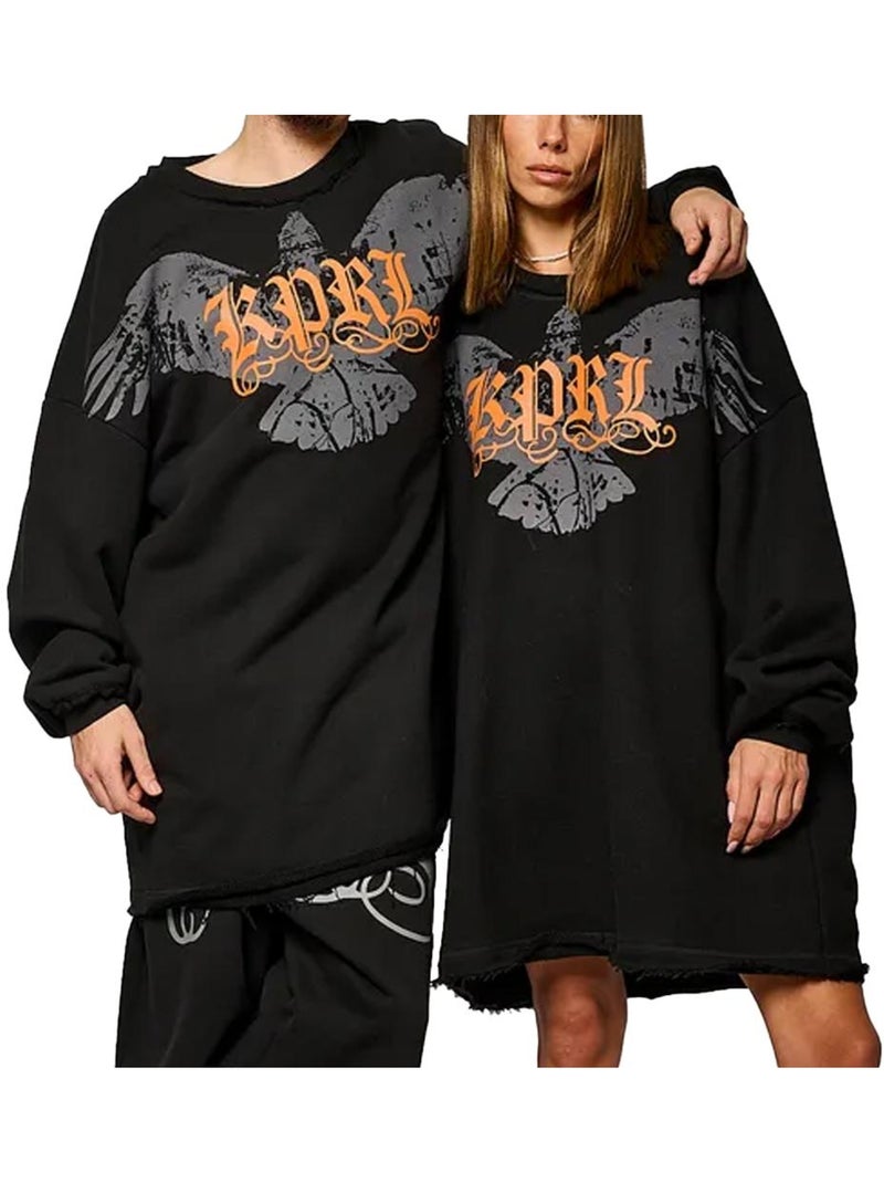 Sweat Unissexo Preto Kaporal Vorb Preto - Kiabi