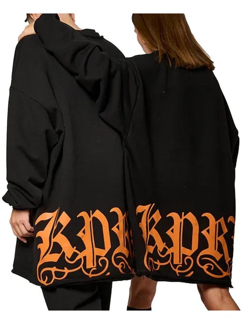 Sweat Unissexo Preto Kaporal Vorb - Kiabi Sweat Unissexo Preto Kaporal Vorb - Kiabi