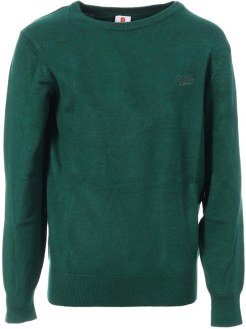 Sweat Verde Escuro para Menino Redskins RS2333 - Kiabi Sweat Verde Escuro para Menino Redskins RS2333 - Kiabi