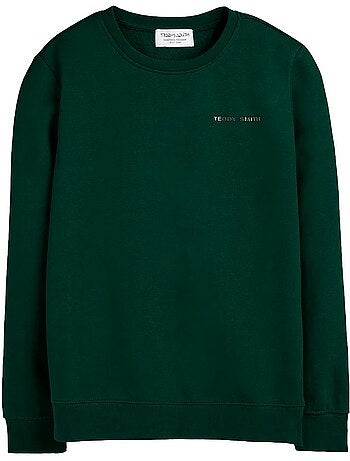 Sweatshirt preto masculino teddy smith snark