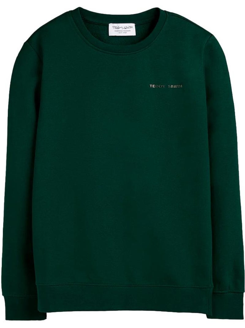 Sweat verde masculino teddy smith nark Verde - Kiabi