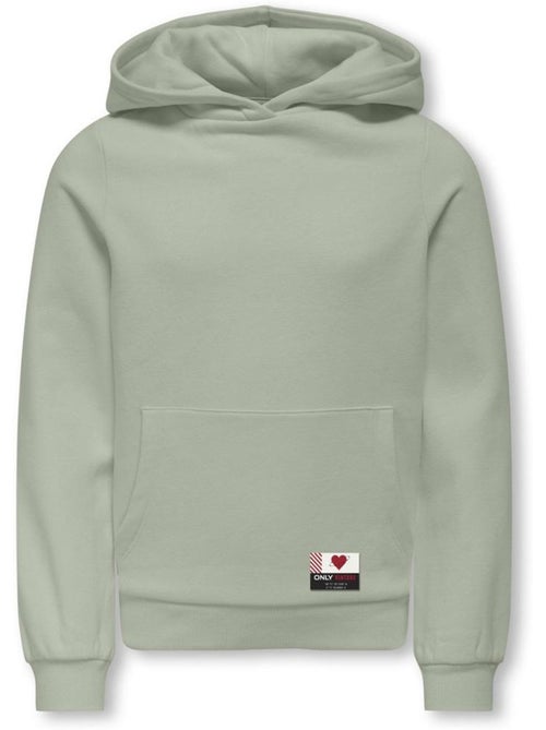 Sweat verde para menina kids only kognoomi - Kiabi Sweat verde para menina kids only kognoomi - Kiabi