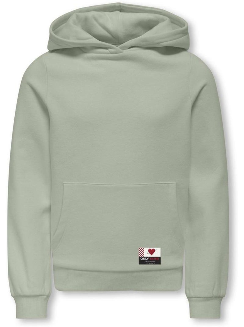 Sweat Verde para Menina Kids ONLY Kognoomi Verde - Kiabi