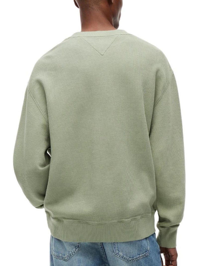 Sweat Verde Tommy Hilfiger Lavado para Homem Verde - Kiabi