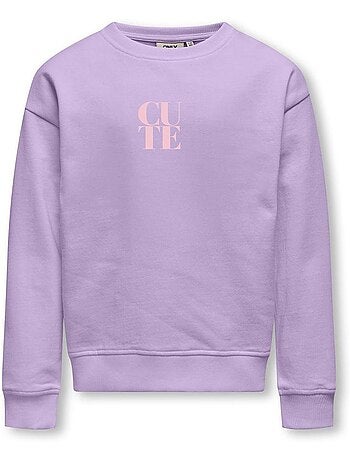 Sweat Violeta para Menina Kids Only Ditte