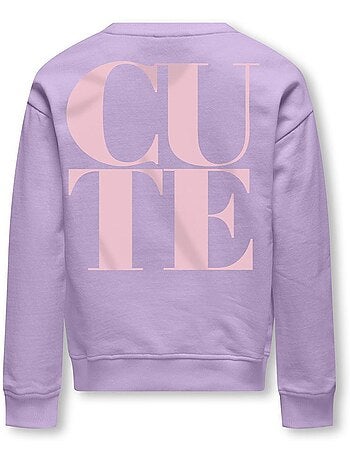 Sweat Violeta para Menina Kids Only Ditte